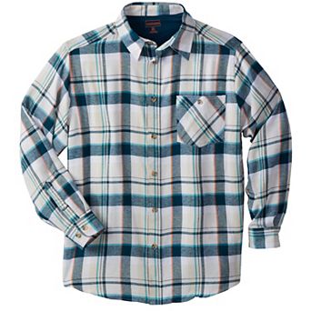 Boulder Creek by KingSize Men's Big & Tall Flannel Shirt