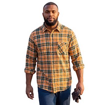 Boulder Creek by KingSize Men's Big & Tall Flannel Shirt