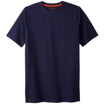 Boulder Creek by KingSize Men's Big & Tall Heavyweight Longer-Length Crewneck T-Shirt