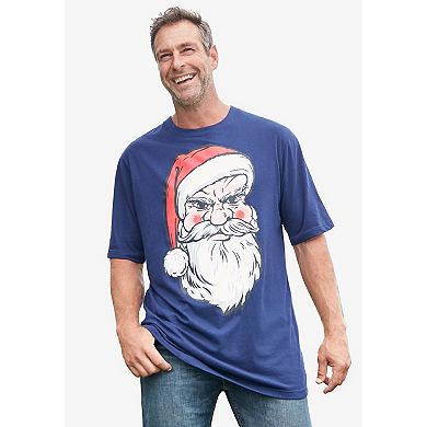 KingSize Men's Big & Tall Seasonal Graphic Tee
