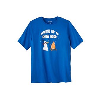 KingSize Men's Big & Tall Seasonal Graphic Tee