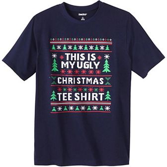 Kingsize Men's Big & Tall Seasonal Graphic Tee
