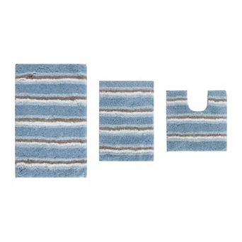 Home Weavers Glamour Collection 100% Microfiber Bathroom Rug, Non Slip & Fast Dry Bath Rug