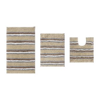 Home Weavers Glamour Collection 100% Microfiber Bathroom Rug, Non Slip & Fast Dry Bath Rug