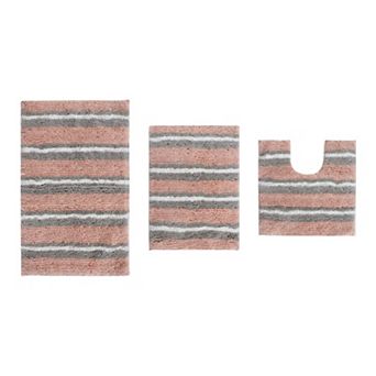 Home Weavers Glamour Collection 100% Microfiber Bathroom Rug, Non Slip & Fast Dry Bath Rug