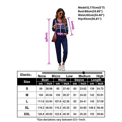 Jumpsuits For Women Zip Up Long Sleeve Romper Casual One Piece With Pockets