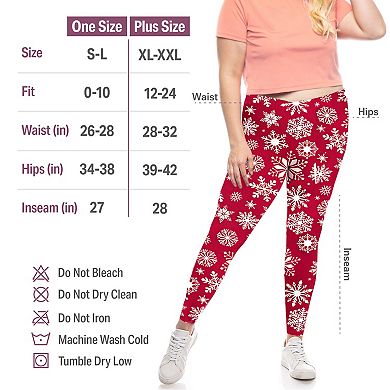 Satina Christmas Leggings For Women