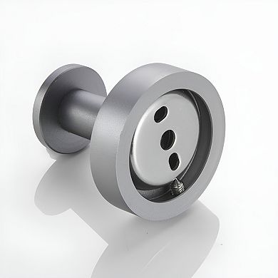 Round Base Wall Hanging Coat Hook with Screws- Towel Hook, 2 Pack, for Entry Shoe Cabinet