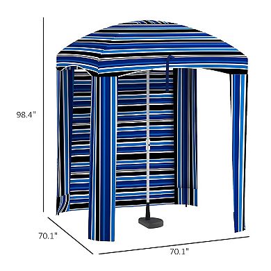 Outdoor Umbrella - Large and Adjustable Canopy for Ultimate Shade and Protection