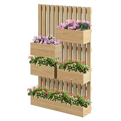 Garden/balcony Plant Support - Wall-Mounted Design for Efficient Plant Growth