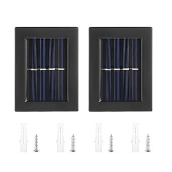 Outdoor Solar Deck Lights Path for Garden, Patio, Stairs Step - 2 pc