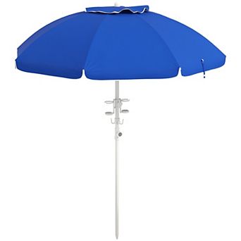 Outdoor Beach Umbrella - UV Protection and Adjustable Tilt for Comfortable Shade at the Beach
