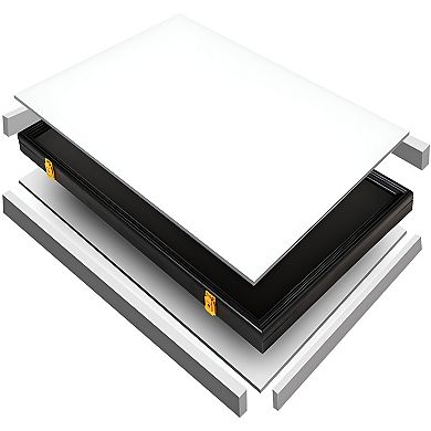 Shirt Display Frame With UV Resistant Acrylic and Hanger, Wall Mounted Baseball