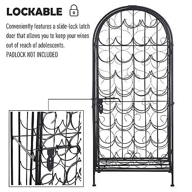 Elegant Wine Rack Cabinet Stylish Storage for Up to [Number] Bottles