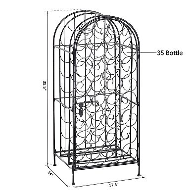 Elegant Wine Rack Cabinet Stylish Storage for Up to [Number] Bottles