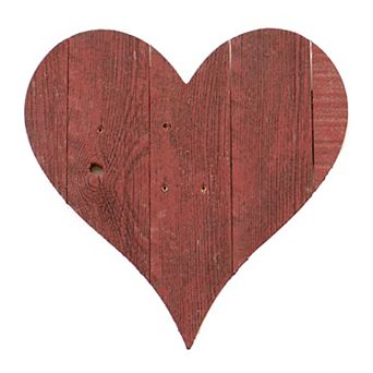 Rustic Farmhouse Small Reclaimed Wooden Heart