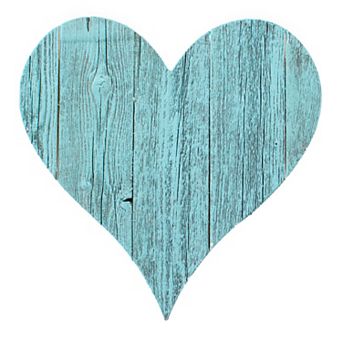 Rustic Farmhouse Small Reclaimed Wooden Heart
