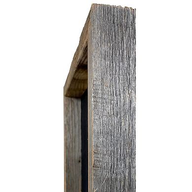 Rustic Farmhouse Signature Series Reclaimed Solid Wood Deep Inset Picture Frame