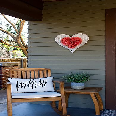 Rustic Farmhouse Large Reclaimed Wooden Heart
