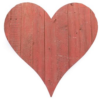 Rustic Farmhouse Large Reclaimed Wooden Heart