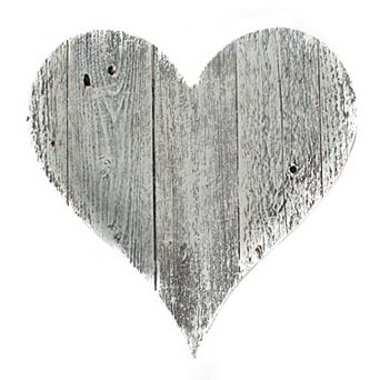 Rustic Farmhouse Large Reclaimed Wooden Heart