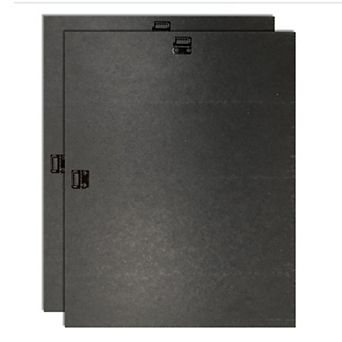 Black Cardboard Hanger Back for 14 x 18 Picture Frames, Artwork, and DIY Projects (2 Pack)