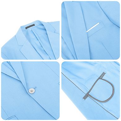 Men's Slim Fit Suit Jacket Sport Coat Business Daily Blazer