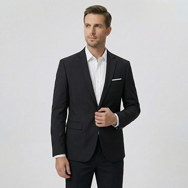 Men's Slim Fit Suit Jacket Sport Coat Business Daily Blazer