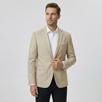 Men's Slim Fit Suit Jacket Sport Coat Business Daily Blazer