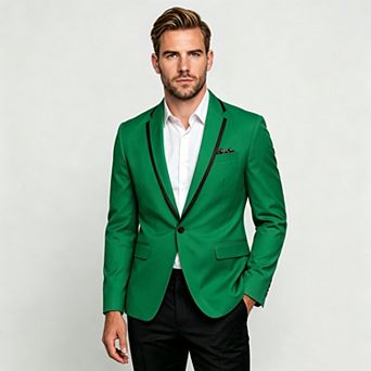Mens Casual Slim Fit Suit Jacket Daily Business Coat