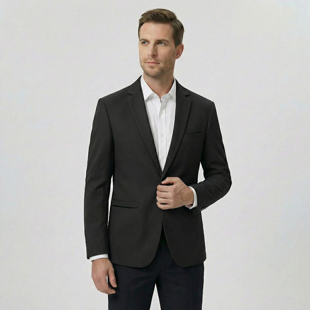 Men's Special Multicolor Slim-fit Suit Jacket main image 0