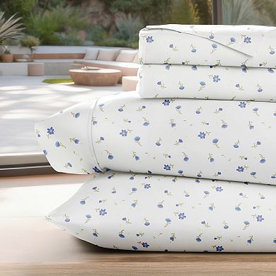 Home Collection Floral Printed Sheet Set