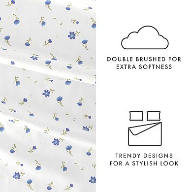 Home Collection Floral Printed Sheet Set