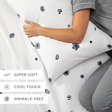 Home Collection Floral Printed Sheet Set