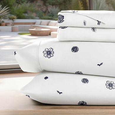 Home Collection Floral Printed Sheet Set