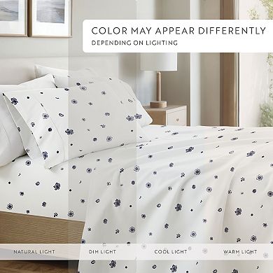 Home Collection Floral Printed Sheet Set