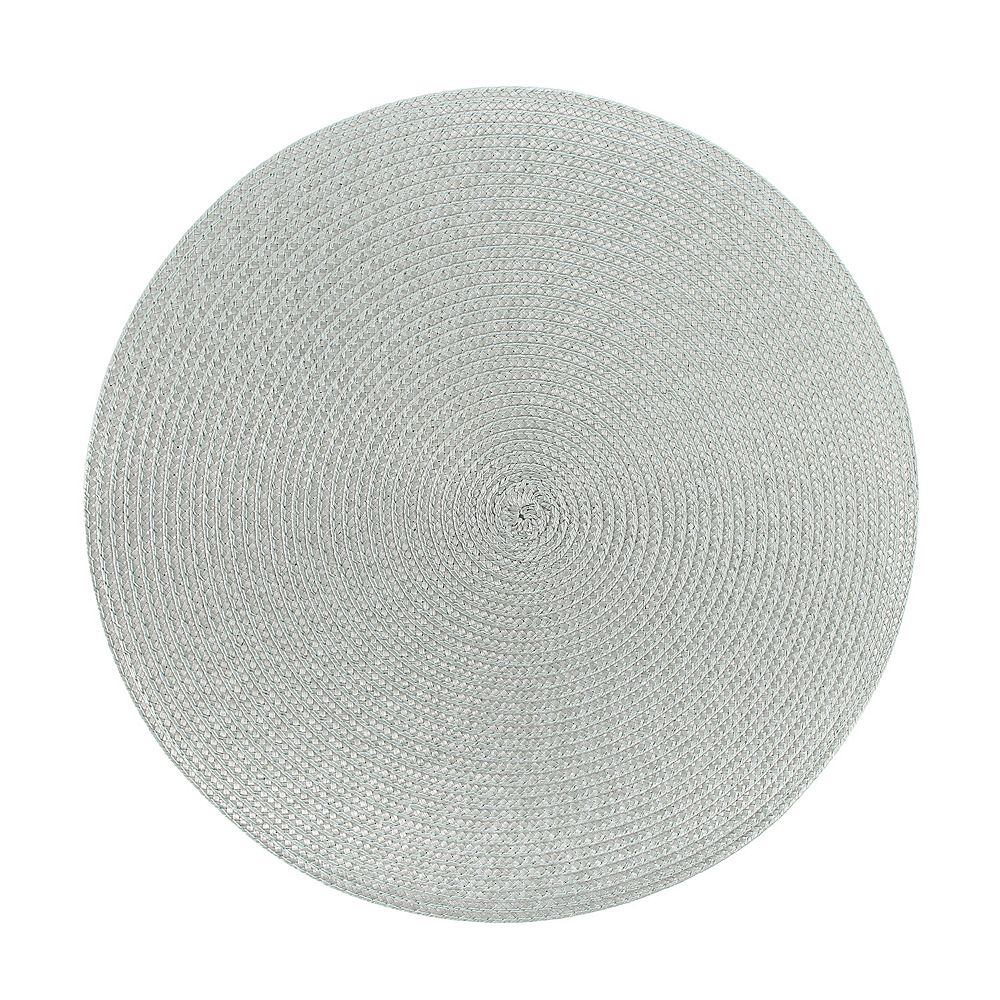 Round Solid Placemat - Green
