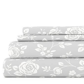 Home Collection Floral Printed Sheet Set