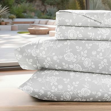 Home Collection Floral Printed Sheet Set