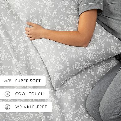 Home Collection Floral Printed Sheet Set