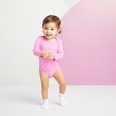 Baby & Toddler Nike Swoosh Ankle Gripper Socks 3-Pack