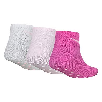 Baby & Toddler Nike Swoosh Ankle Gripper Socks 3-Pack