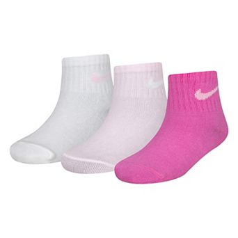 Baby & Toddler Nike Swoosh Ankle Gripper Socks 3-Pack