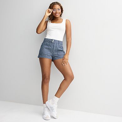 Juniors' Tinseltown Porkchop Pocket Shorts