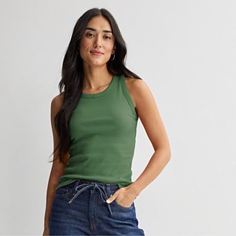 Petite Sonoma Goods For Life® High Neck Layering Tank Top
