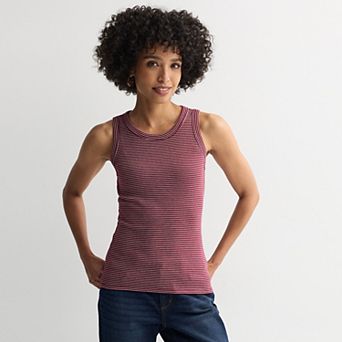 Petite Sonoma Goods For Life® High Neck Layering Tank Top