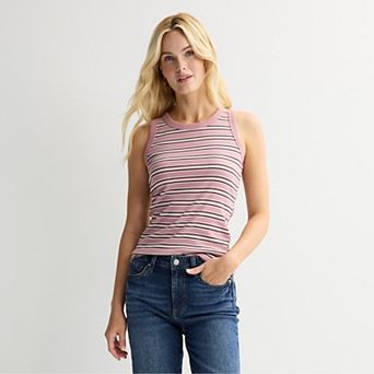 Petite Sonoma Goods For Life® High Neck Layering Tank Top