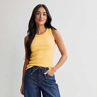 Petite Sonoma Goods For Life® High Neck Layering Tank Top
