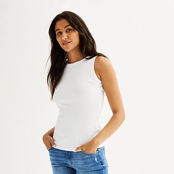 Petite Sonoma Goods For Life® High Neck Layering Tank Top