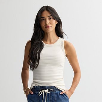 Petite Sonoma Goods For Life® High Neck Layering Tank Top